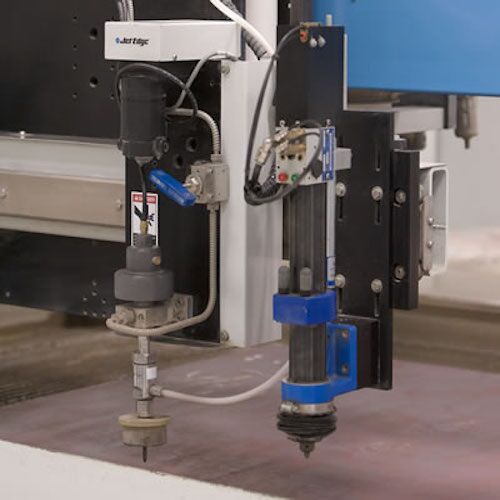 Pneumatic Drill for Waterjet Cutting Systems